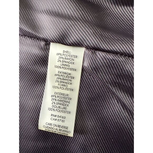 Calvin Klein Gray Suit Blazer women size 20W New with Defect! - Picture 10 of 13